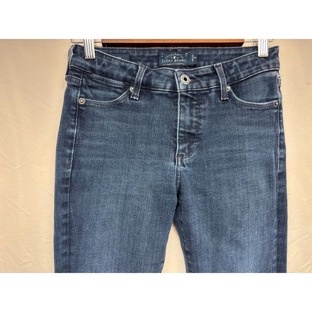 Lucky Brand Los Angeles Hayden Skinny Jeans Womens Blue Denim Comfy Classic 24 R
